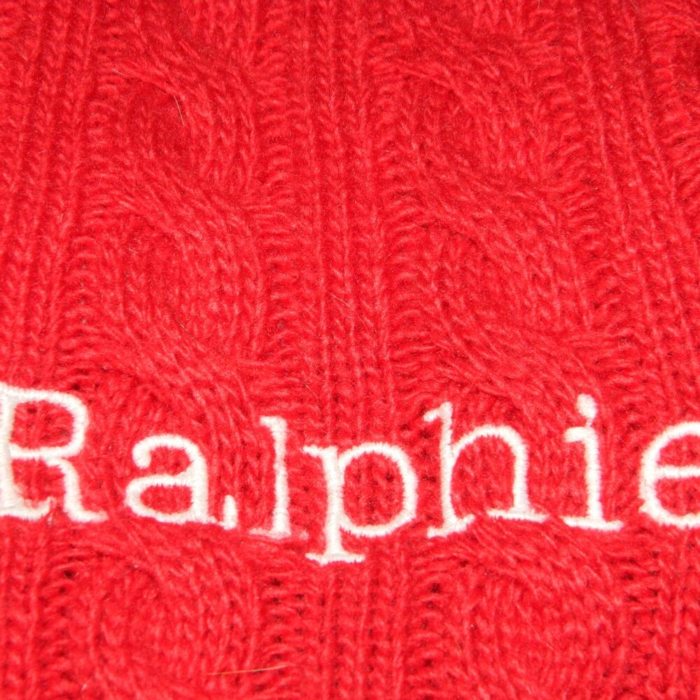 Mark & Graham Cable Knit Dog Sweater "Ralphie" Size XS (HH-37)
